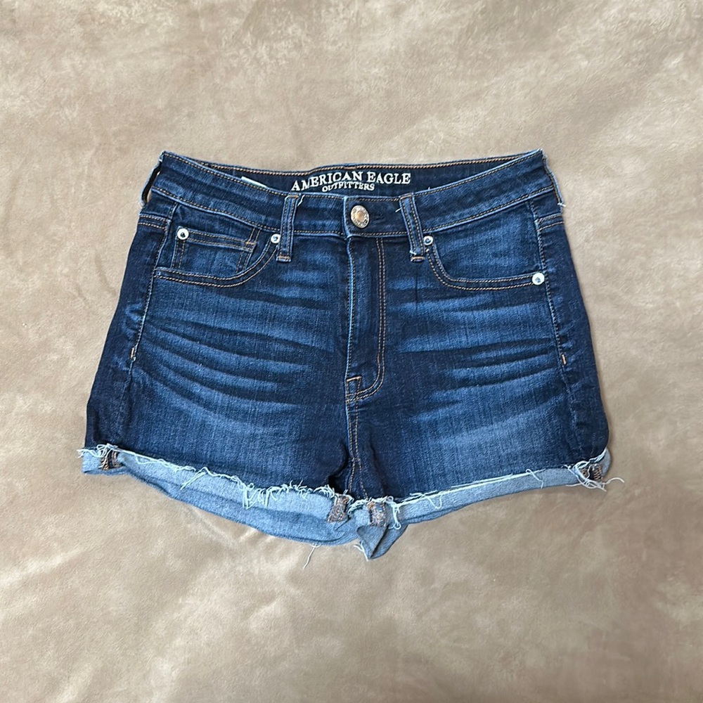 American Eagle Dark Jean Shorts
